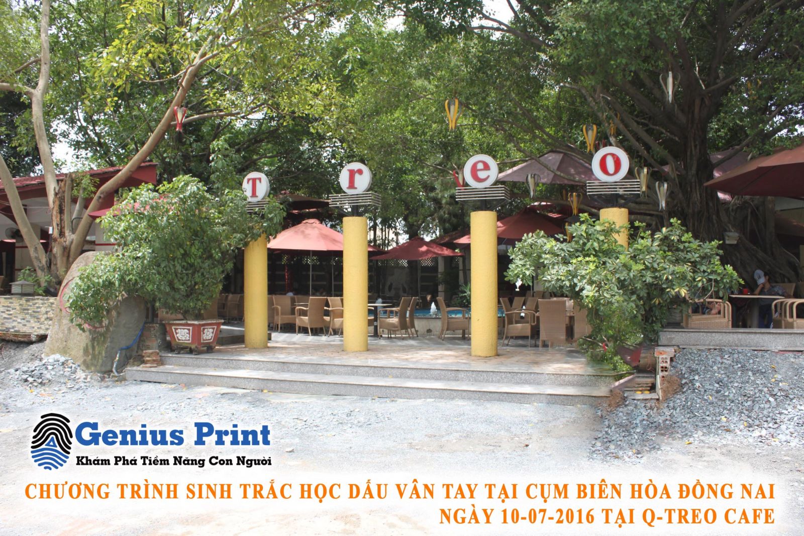Genius Print Ofline Demo sinh trắc học dấu vân tay miễn phí tại cụm Biên Hòa - Đồng Nai
