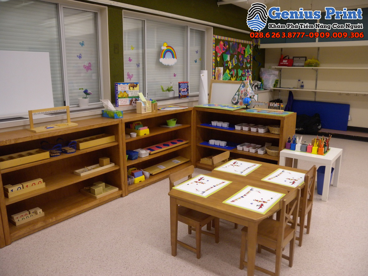 Trường mẫu giáo Montessori – Đầu tư khó bước đầu nhưng ổn định lâu dài